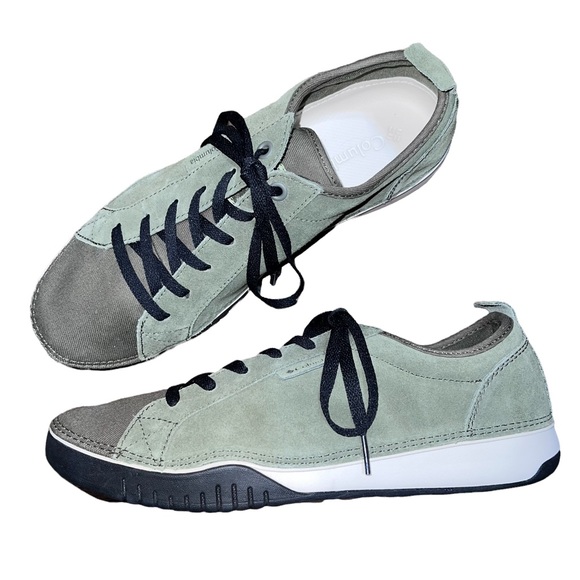 Columbia Other - Columbia Bridgeport Lace Up Suede and Canvas Shoes